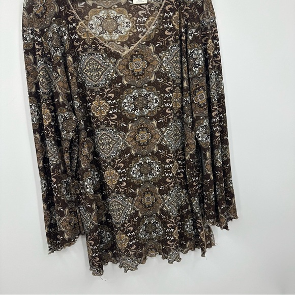 Faded Glory Vintage Y2K Fairycore Blouse Size 18 Early 2000s Boho - Picture 2 of 7